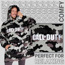 Blanket Hoodie for Men, Teens, Camo Wearable Blanket, Fleece Hooded Poncho, Cozy Loungewear, Gamer Gifts for Men