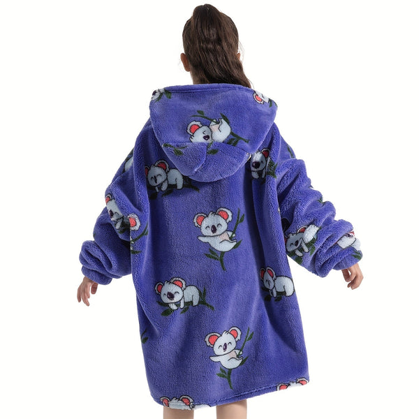 Cute Koala & Leaf Design