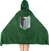 Anime Costume Men'S Scout Regiment Cloak AOT Pyjamas Cape Coat Outfit Climate Blanket for Halloween Carnival Fancy Dress Party