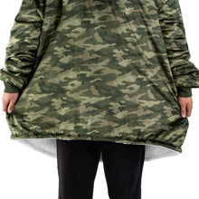 Wearable Blanket Hoodie - Soft Plush Sherpa - Warm and Cozy - Oversized Wearable Blanket - Adult & Kid Sizes