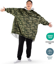 Wearable Blanket Hoodie - Soft Plush Sherpa - Warm and Cozy - Oversized Wearable Blanket - Adult & Kid Sizes