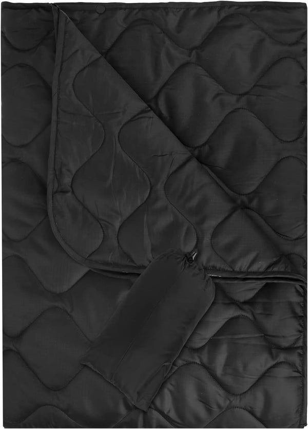 Poncho Liner Military Woobie Outdoor Camping Woobie Blanket for Travel, Beach, Grass, Picnic, Car Emergency, Outdoor, Survival